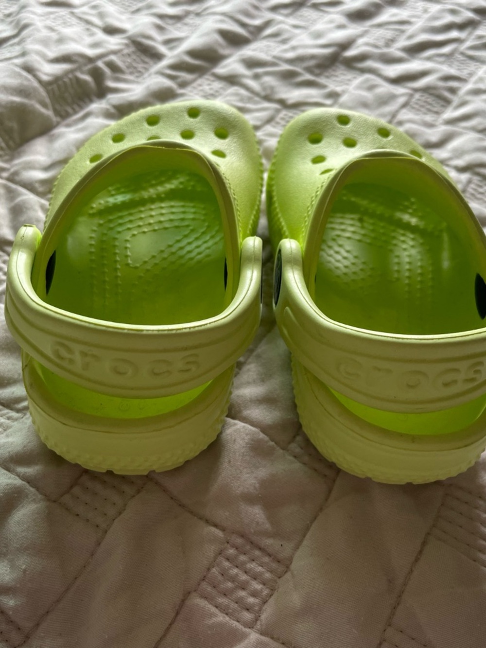 Green Baby Crocs - Picture 3 of 4